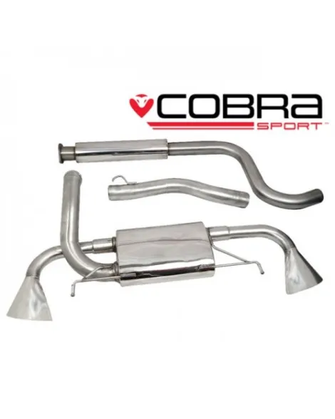 Vauxhall Astra J VXR 12 Cobra Sport Cat Back System (Resonated) Vauxhall Astra J VXR 12 Cobra Sport Cat Back System (Resonated)